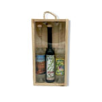 Coffret en bois 3 x 10 cl